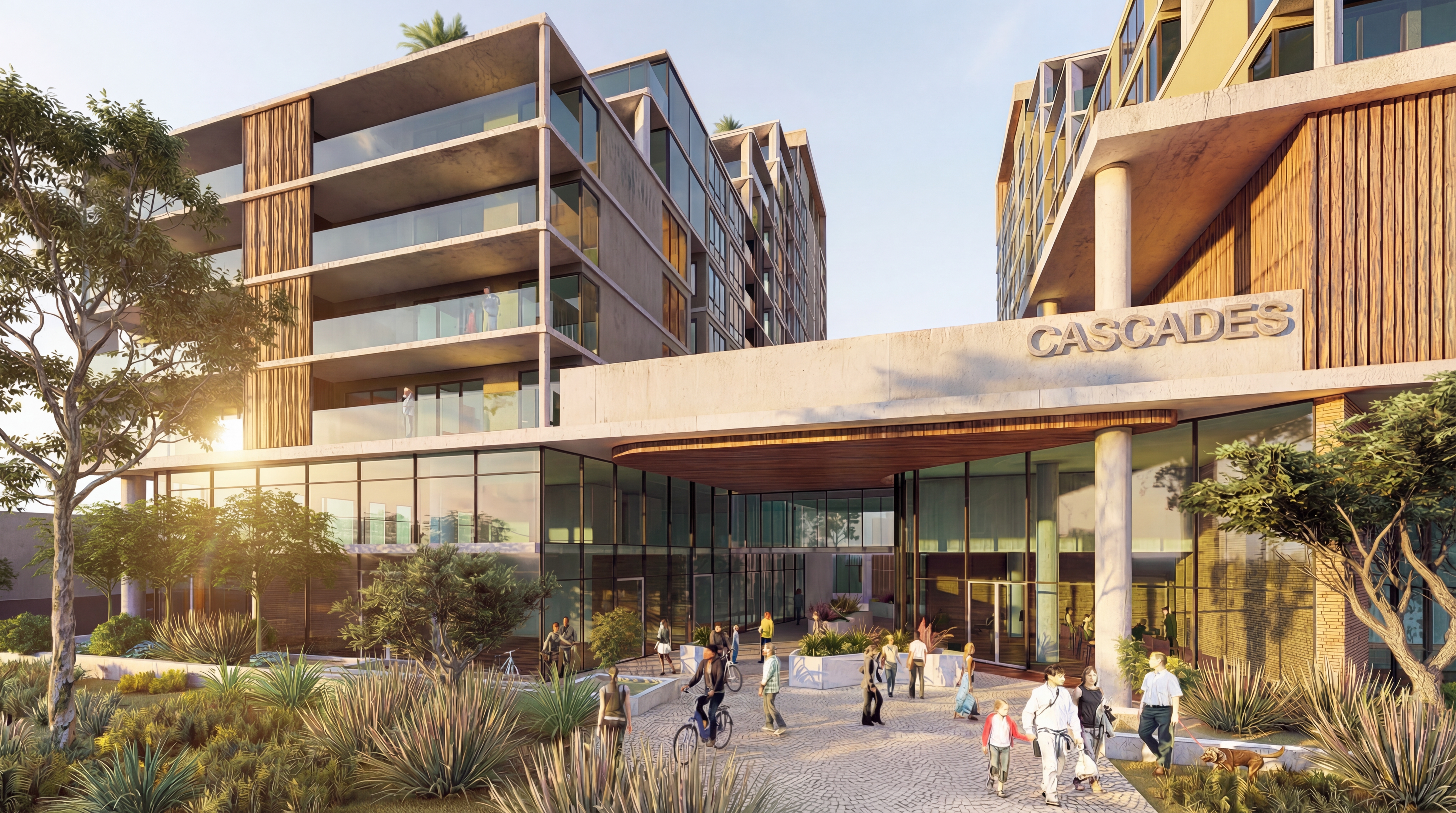 Cascades Hotel & Residences by Hyperspace Architecture