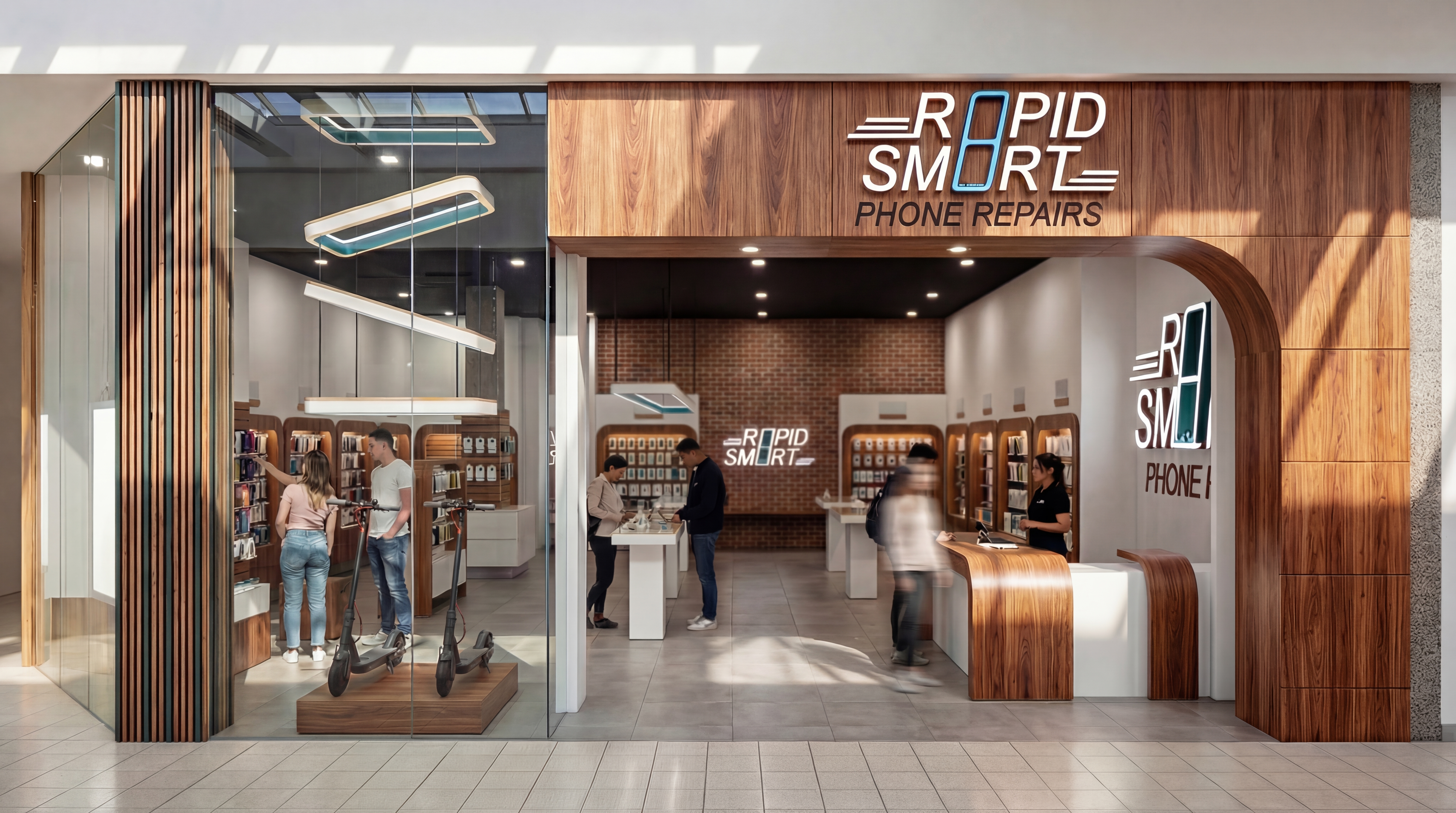 Hyperdome Electronic Store by Hyperspace Architecture