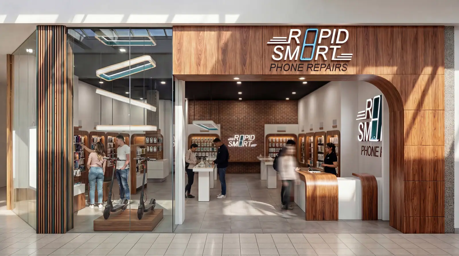 Hyperdome Electronic Store by Hyperspace Architecture