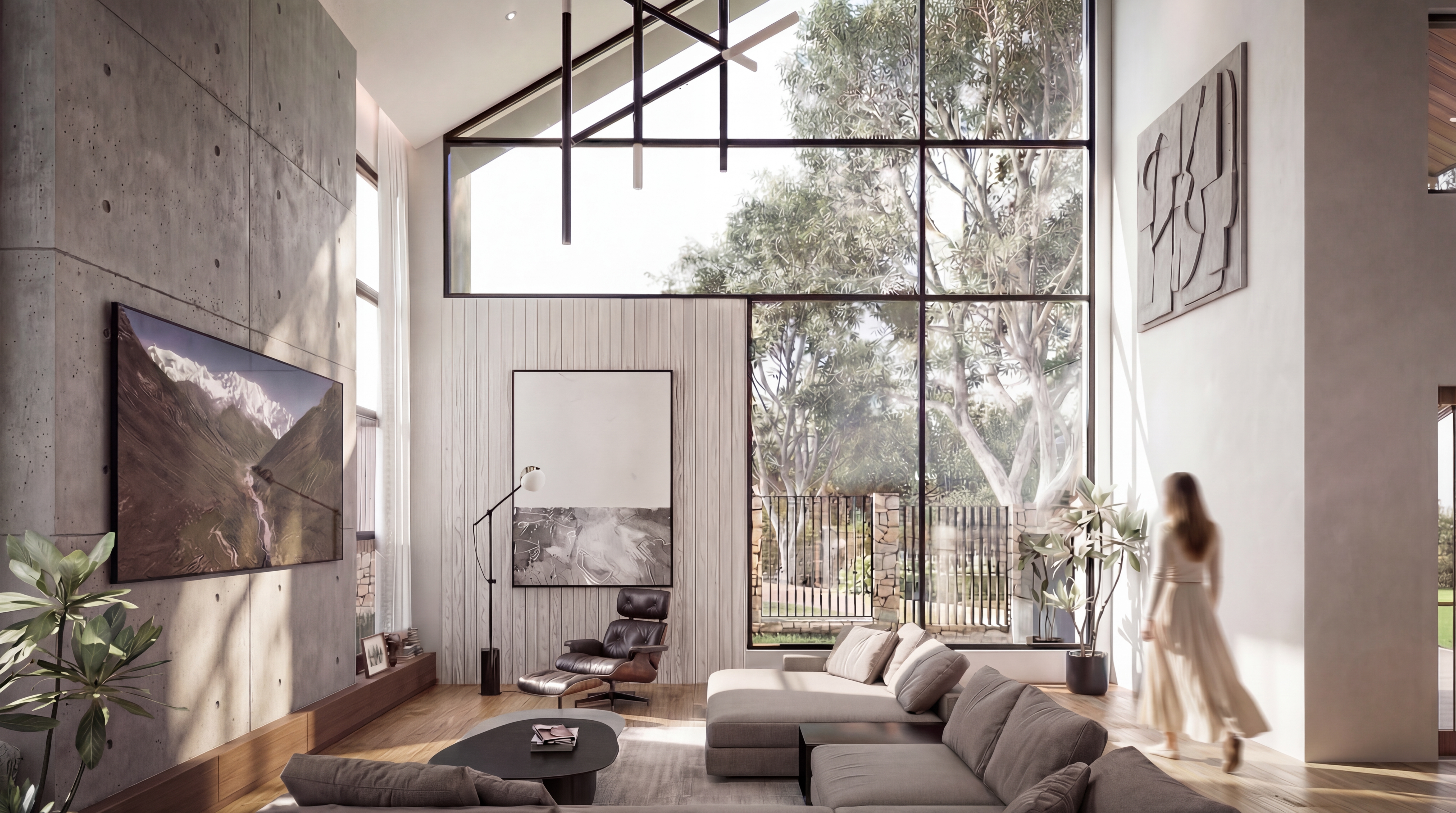 Scandinavian Living II by Hyperspace Architecture