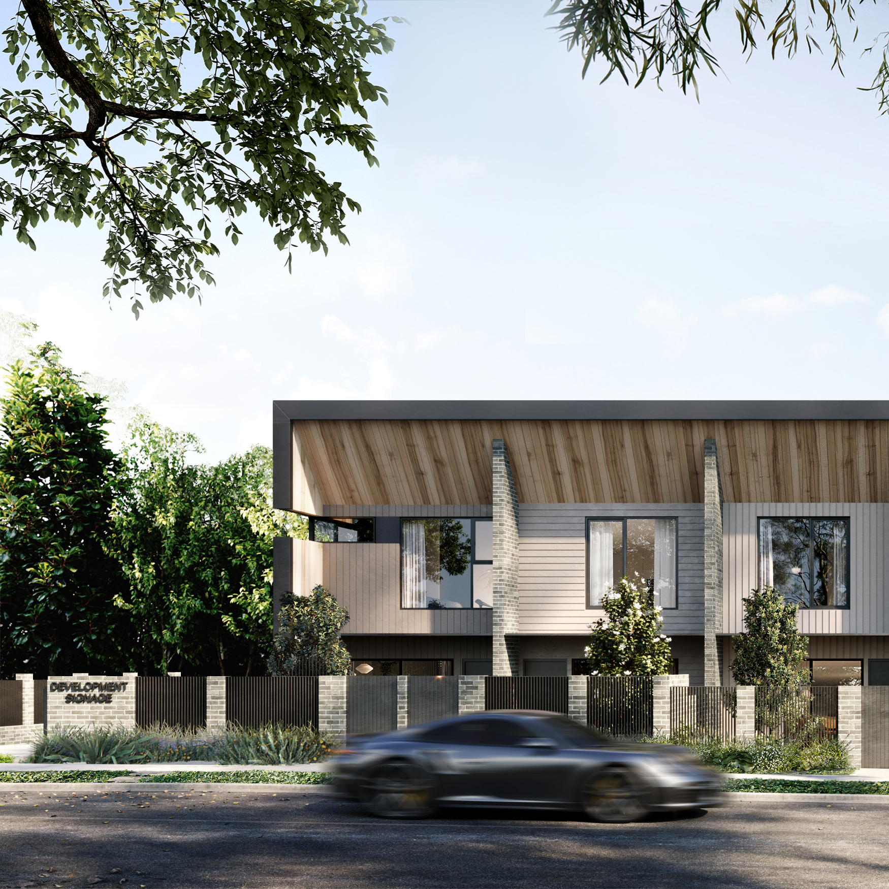 Googong Townhouses II by Hyperspace Architecture