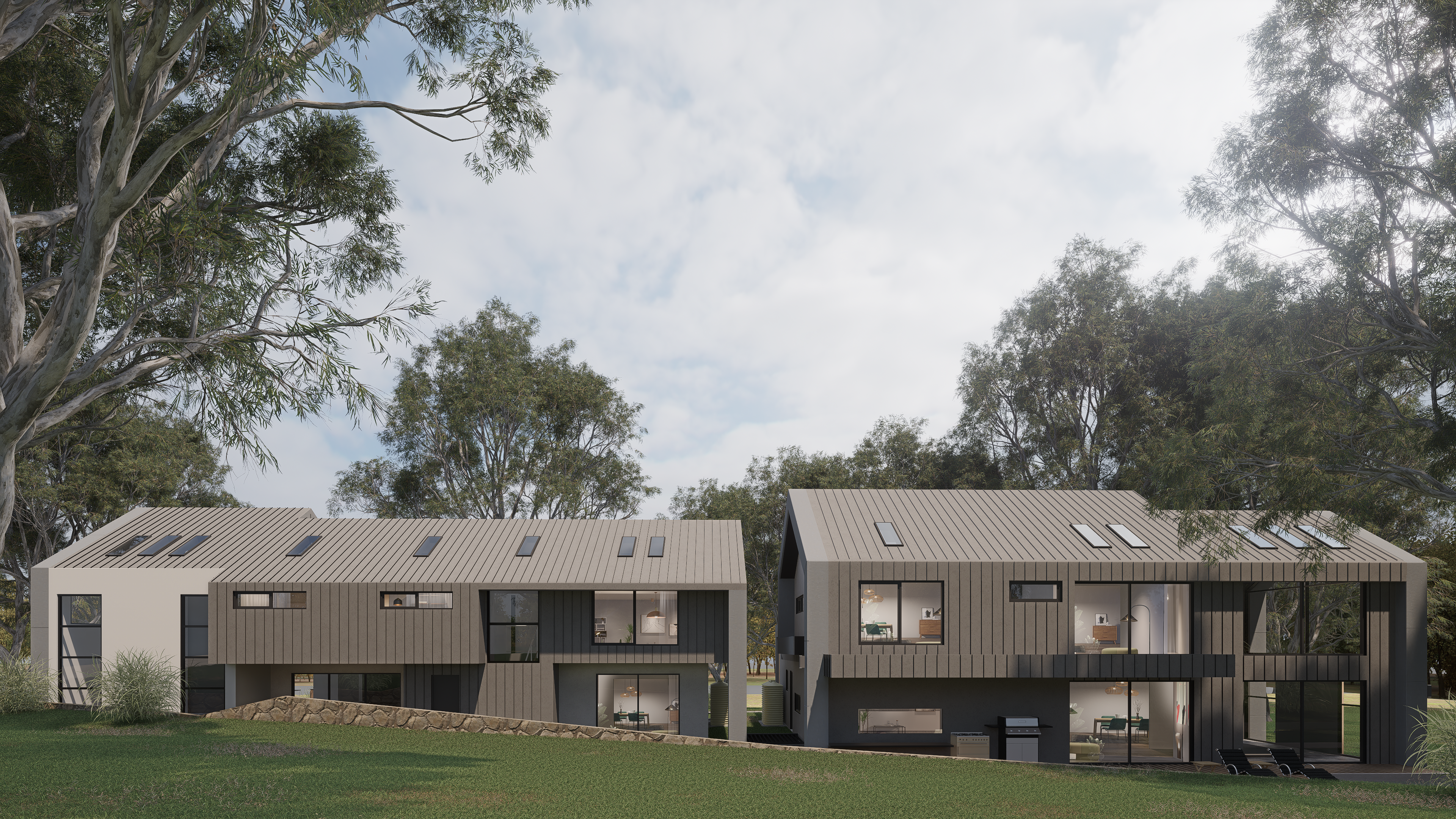 Scandinavian Dual Occupancy II by Hyperspace Architecture
