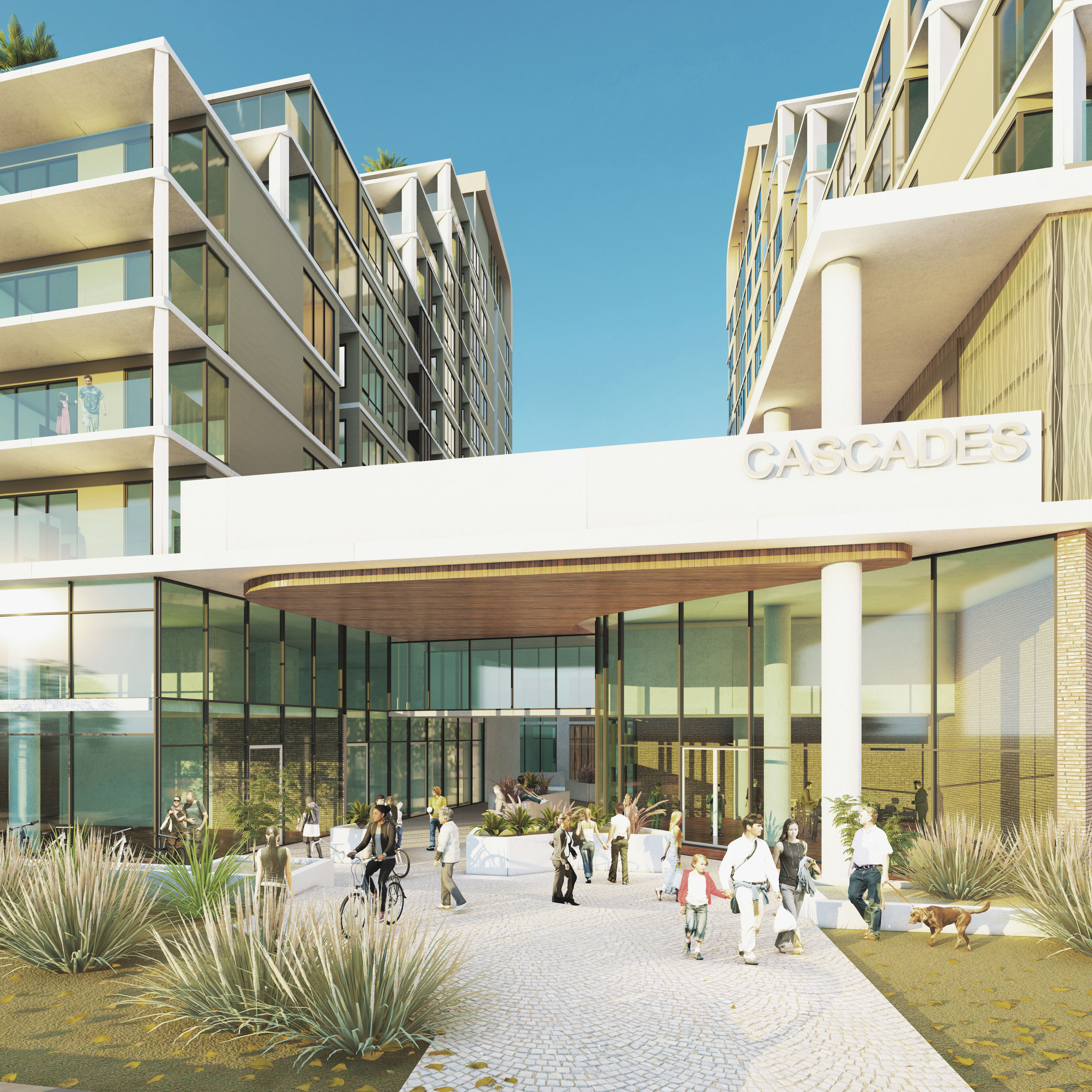Cascades Hotel & Residences by Hyperspace Architecture