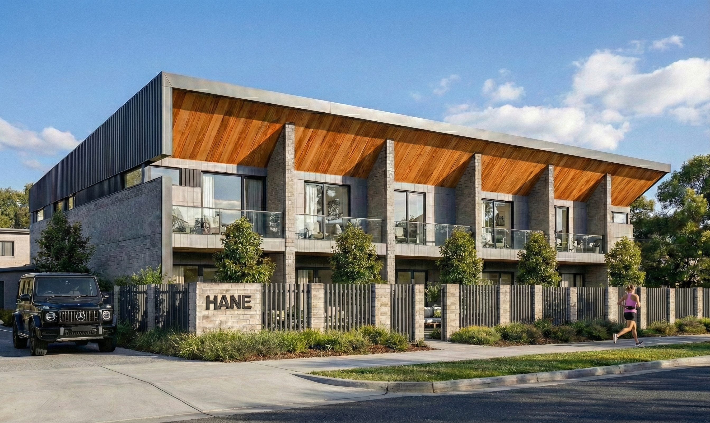 Googong Townhouses by Hyperspace Architecture