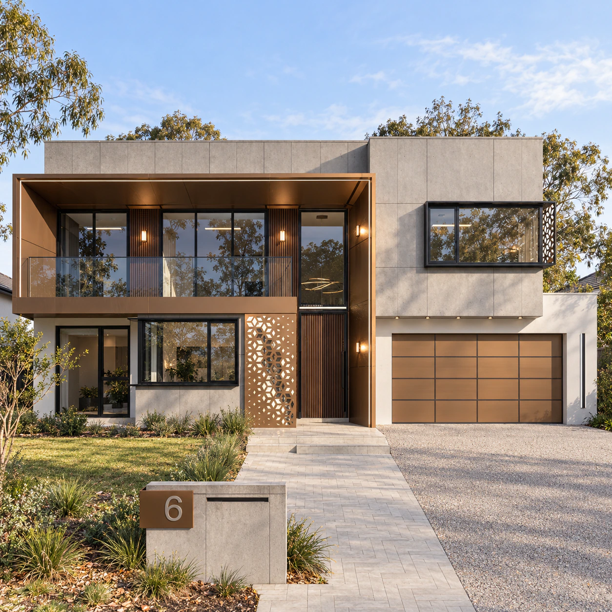 Bronze House, Whitlam, ACT, by Hyperspace Architecture