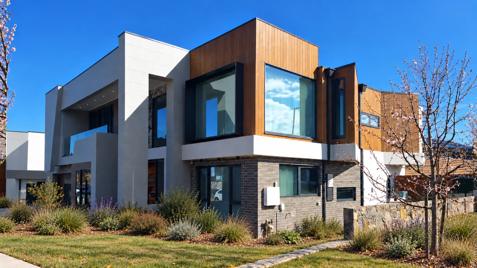 Hilltop House Garden View, Throsby, ACT, by Hyperspace Architecture