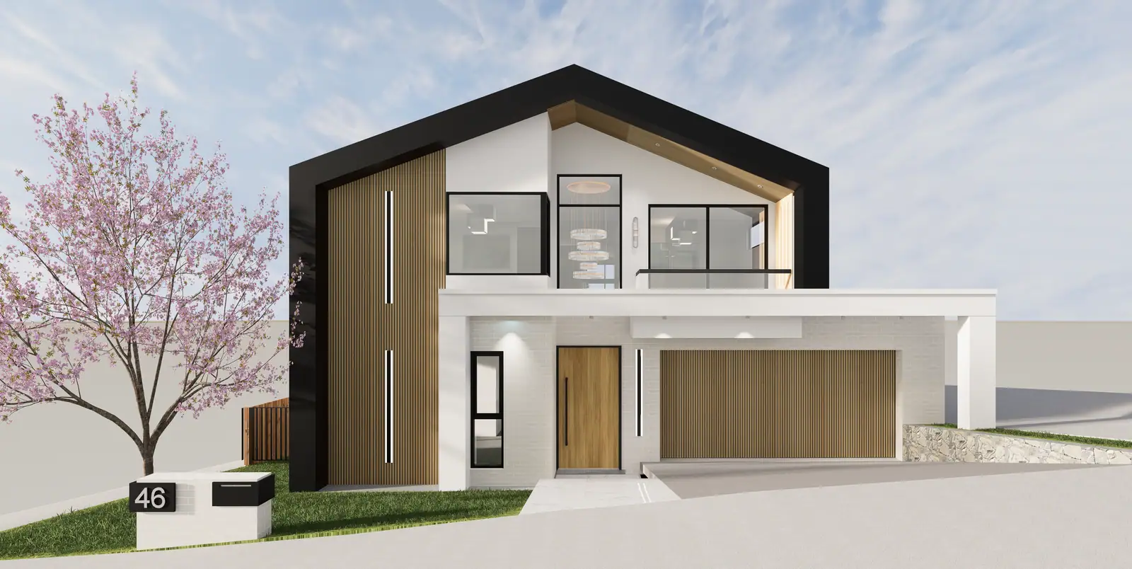 Gabled House Study, Canberra, ACT, by Hyperspace Architecture
